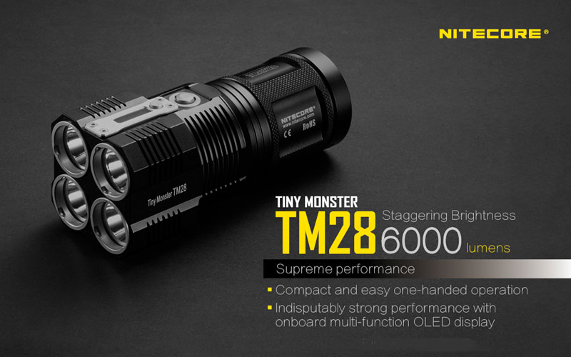 Nitecore TM28 lampe