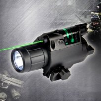 JGSD Combo 5mW laser vert et LED lampe