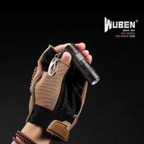 WUBEN E346 300 Lumens EDC lampe torche noir