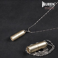 WUBEN G344 130 Lumens mini lampe de poche collier or