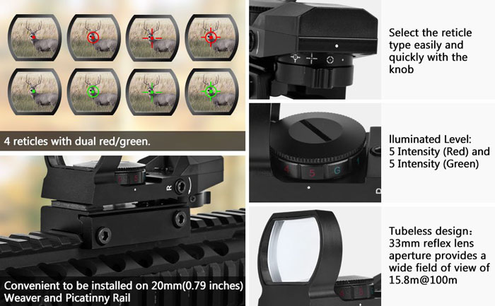 red dot finder-hunting