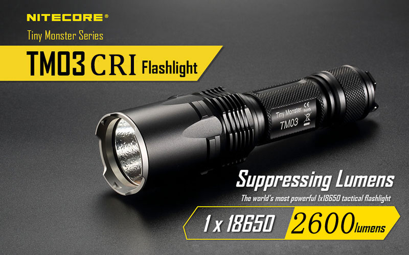 Nitecore TM03 CRI lampe torche