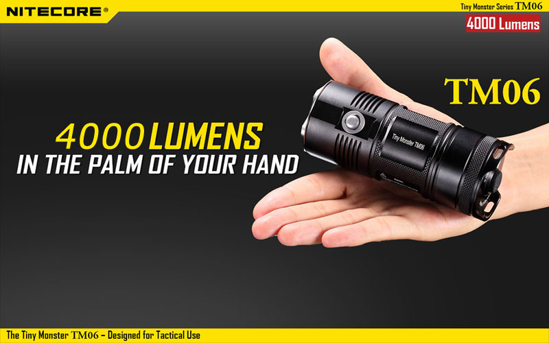 Nitecore TM06 lampe