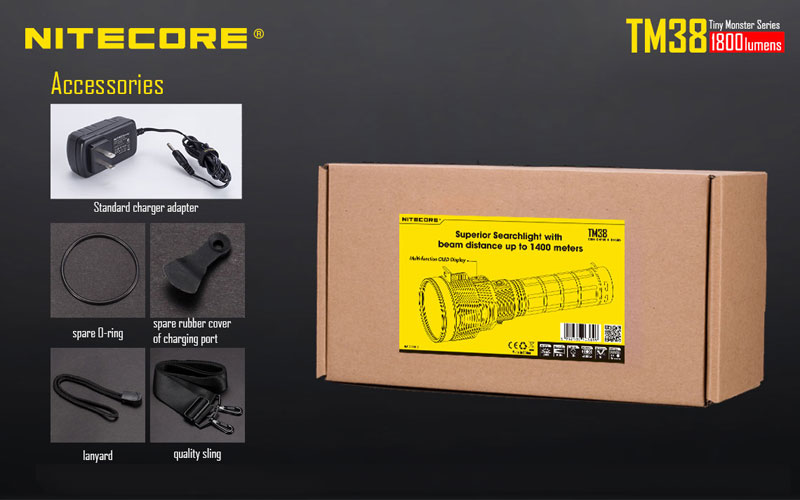 Nitecore TM38 lampe