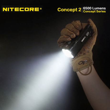 NITECORE Concept 2 6500 Lumens lampe torche compacte