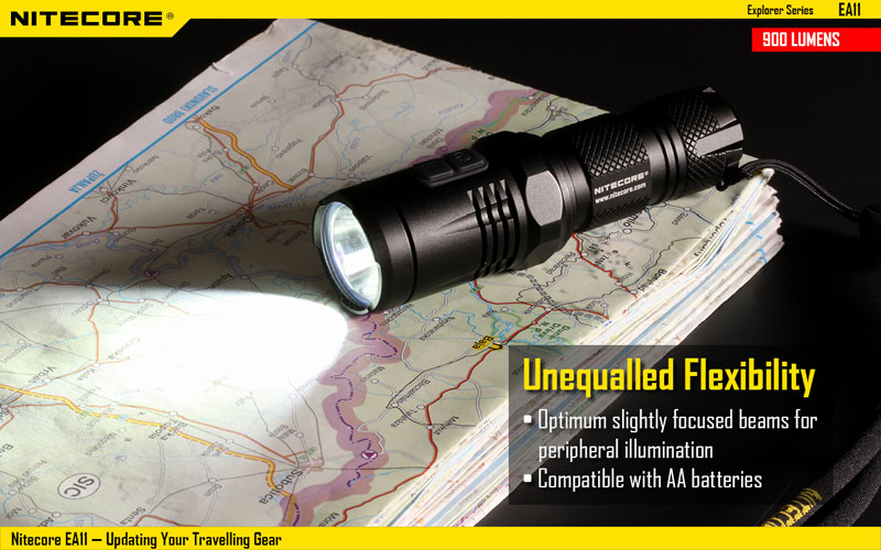 900 lumens lampe torche