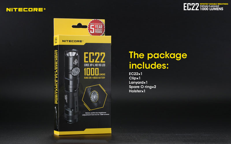 Nitecore EC22 lampe