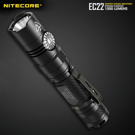 NITECORE EC22 1000 Lumens lampe torche intensité variable