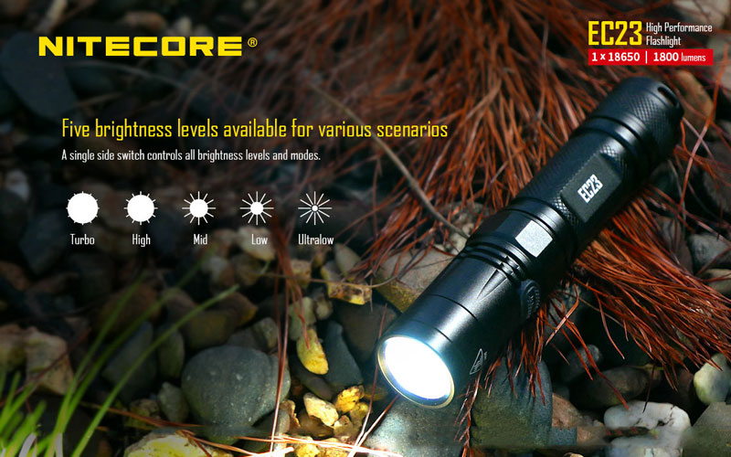 EC23 1800 lumens lampe