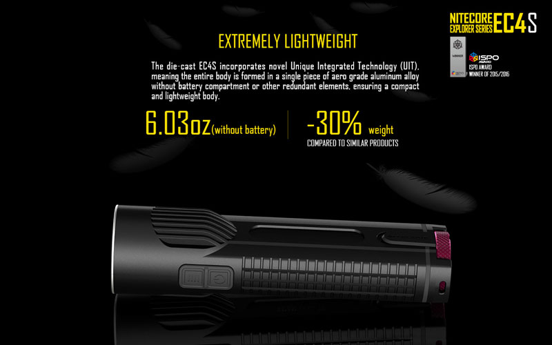 Nitecore lampe torche puissante