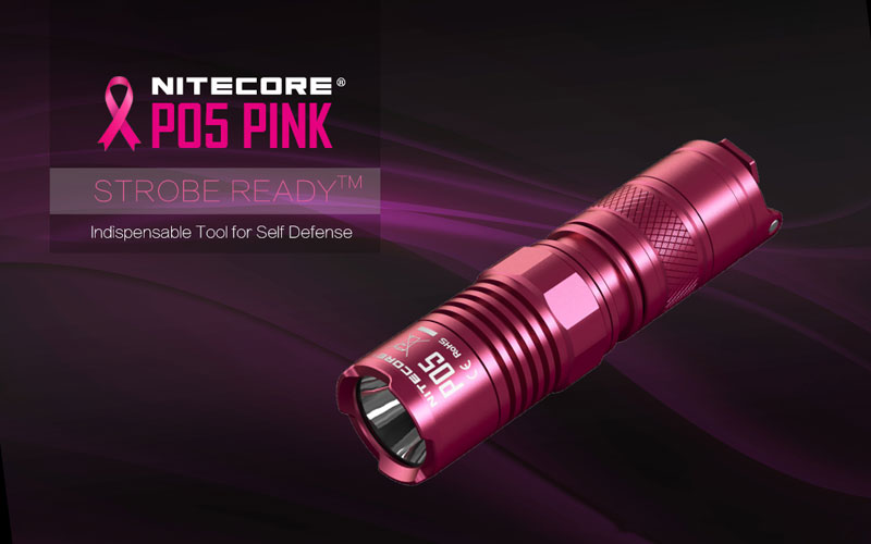 Nitecore P05 PINK lampe