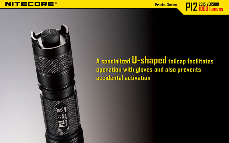 Nitecore P12 interrupteur tactique