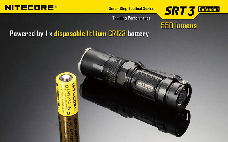 lampe torche batterie CR123