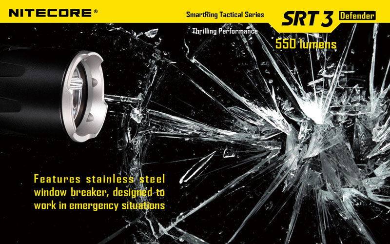 SRT3 lampe torche tactique