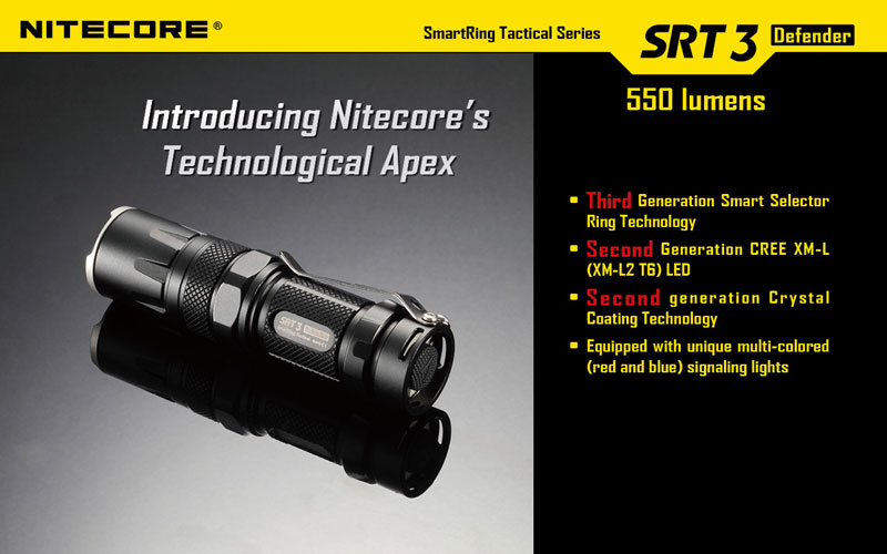 Nitecore SRT3 lampe torche