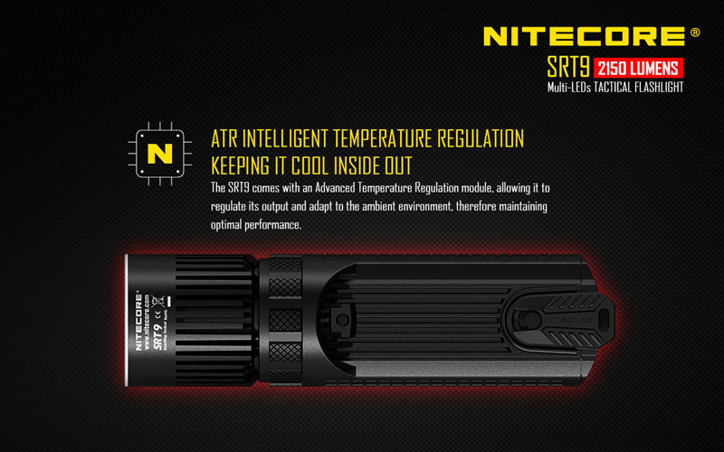 Nitecore SRT9 lampe torche