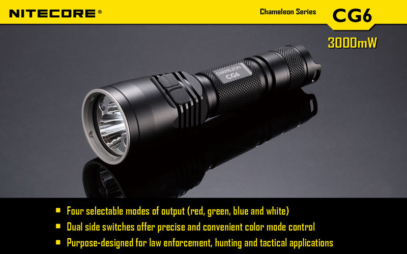 Nitecore CG6 440 lumens lampe