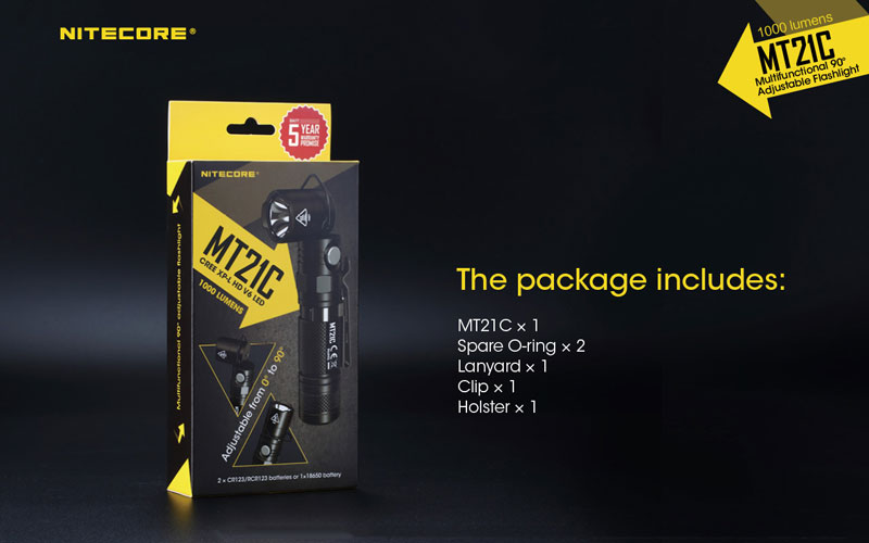 Nitecore MT21C lampe