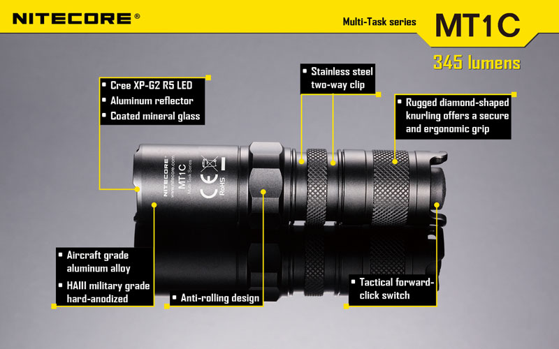 lampe Nitecore MT1C