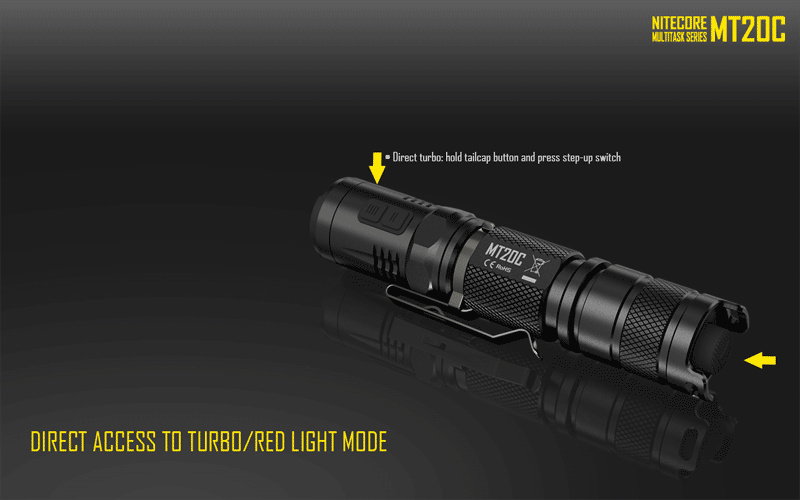 Lampe de poche tactique à lumière LED, 460 Lumens, étanche, pour la chasse,  avec Clip, accessoires