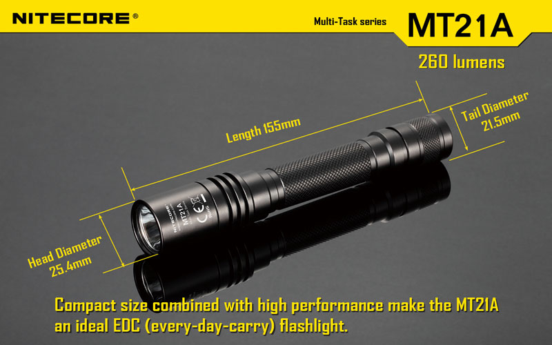 MT21A lampe torche compacte