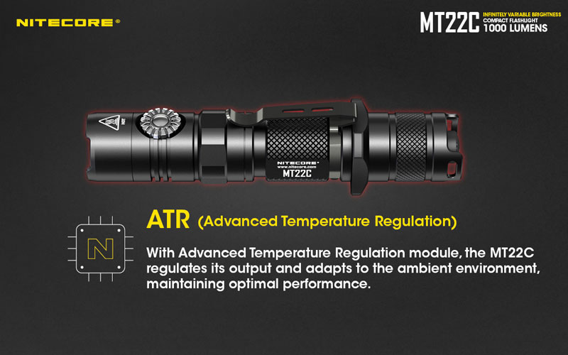 MT22C lampe torche
