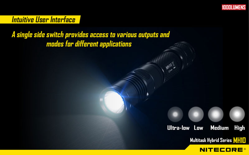 MH10 1000 lumens lampe