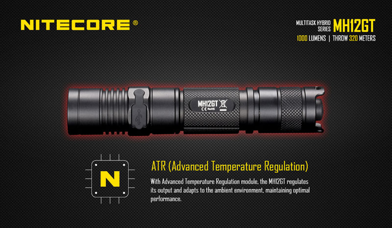 Nitecore MH12GT lampe