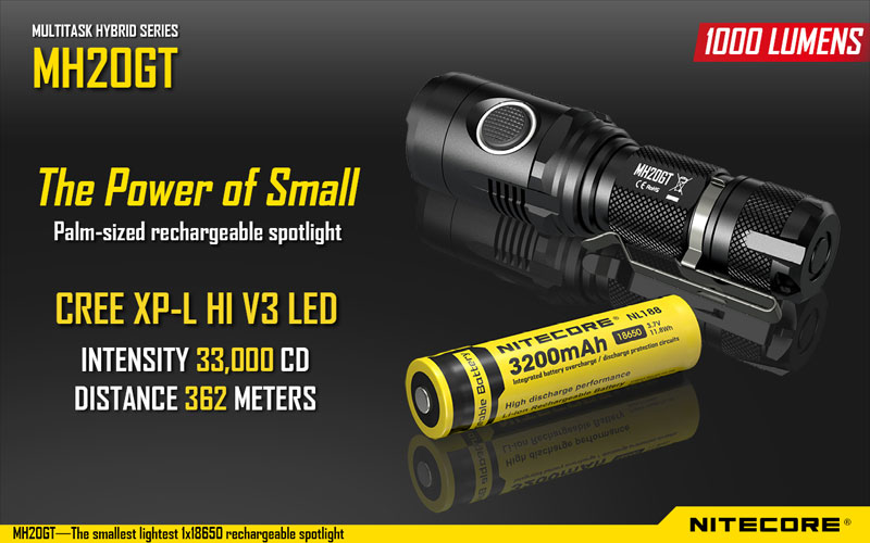 Nitecore MH20GT lampe torche