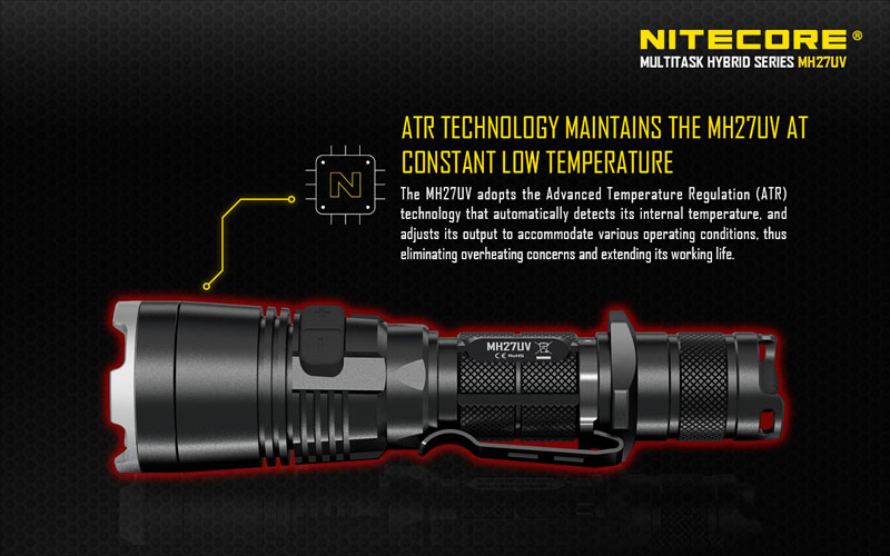 Nitecore MH27UV lampe torche