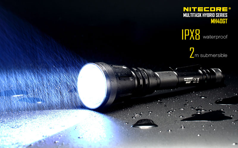 Lampe Torche Nitecore MH40GTR 1200Lumens - lampe torche de chasse