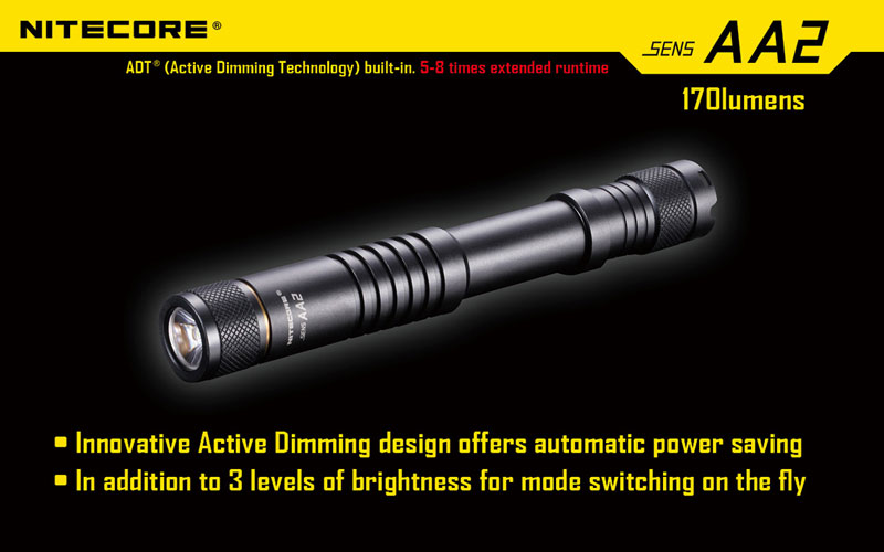 Nitecore SENS AA2 lampe torche