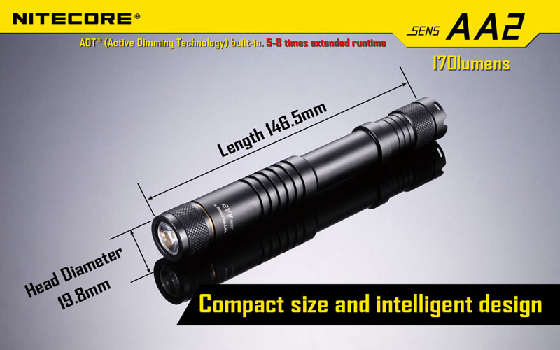 compact lampe torche