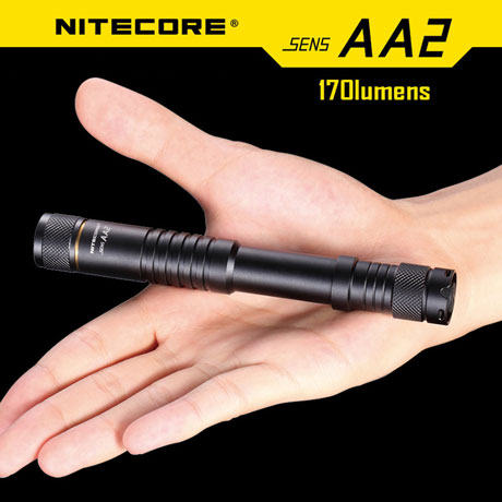 NITECORE SENS AA2 170 Lumens lampe torche LED