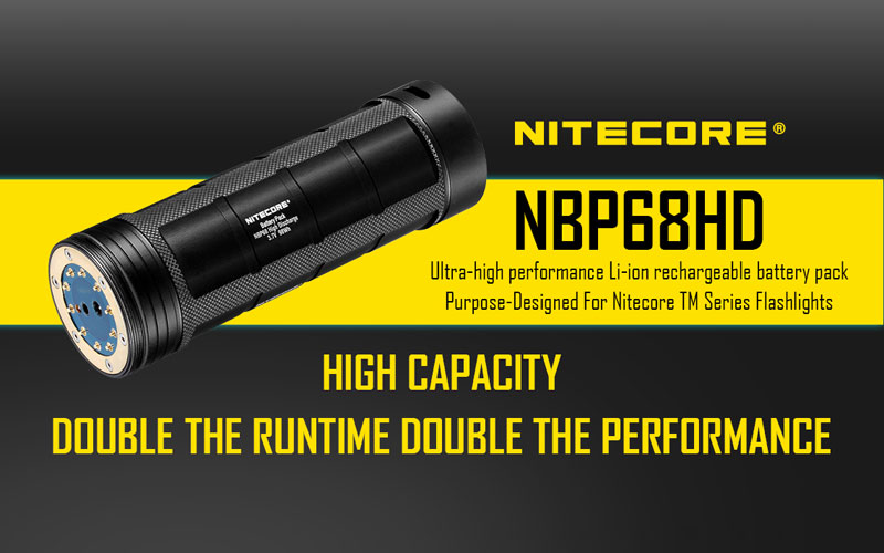 Nitecore NBP68HD batterie