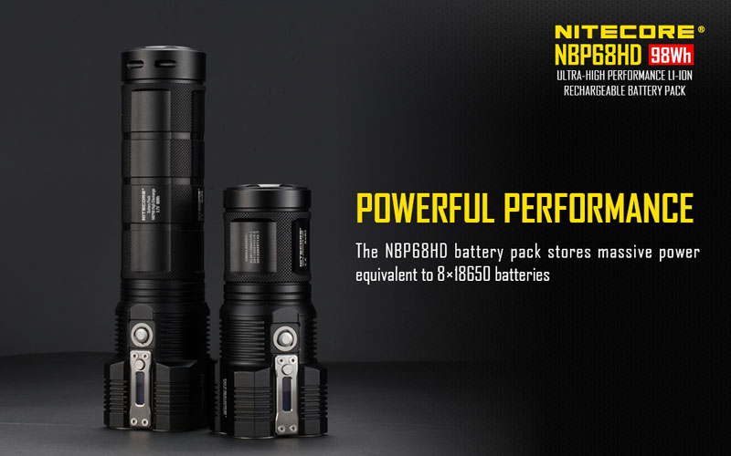 Nitecore NBP68HD lampe torche