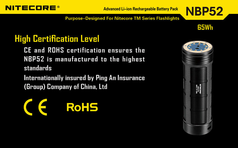 NBP52 certifiée CE et Rohs