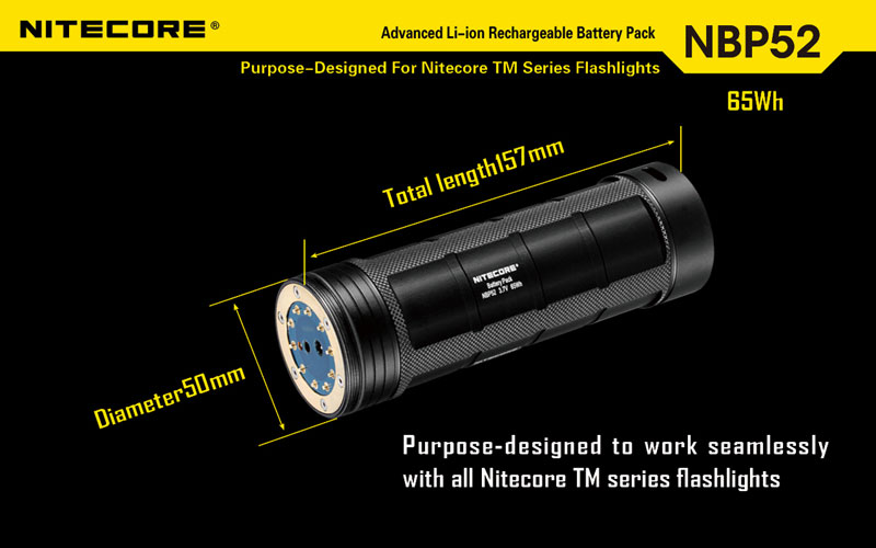 Nitecore NBP52 batterie pack