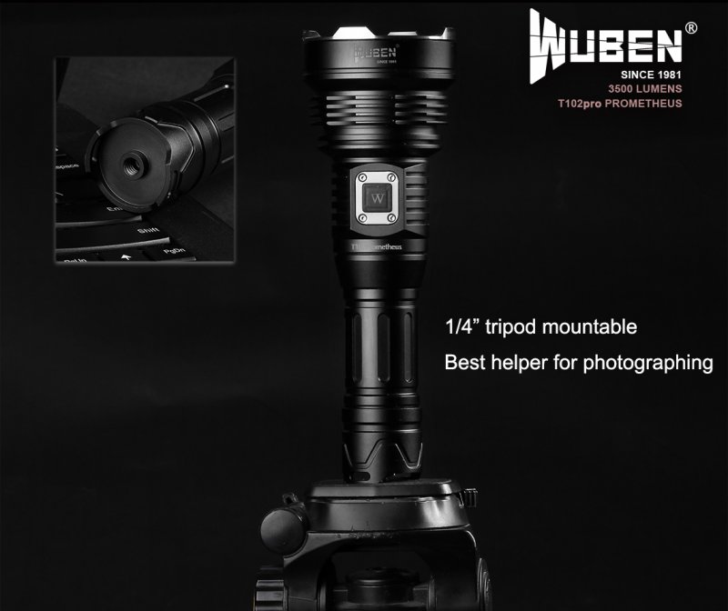 WUBEN T102Pro lampe