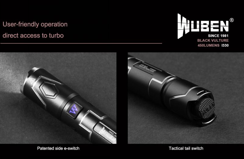 450 lumens lampe torche