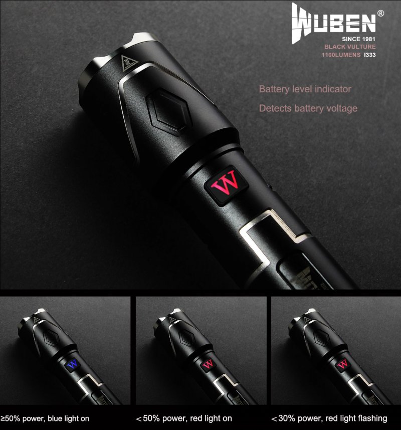 lampe torche rechargeable