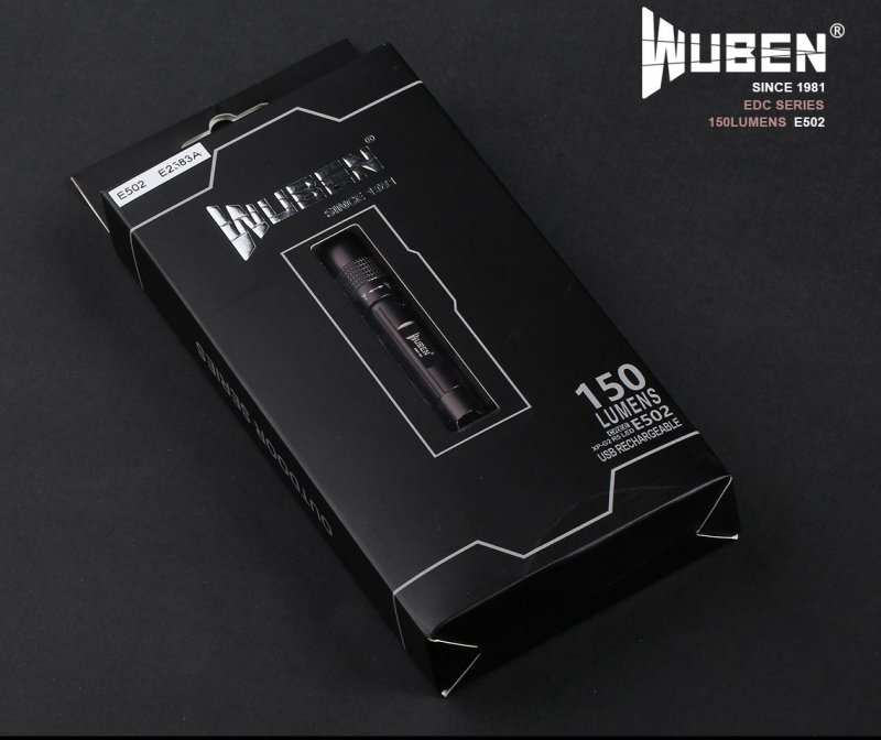 WUBEN E502 lampe