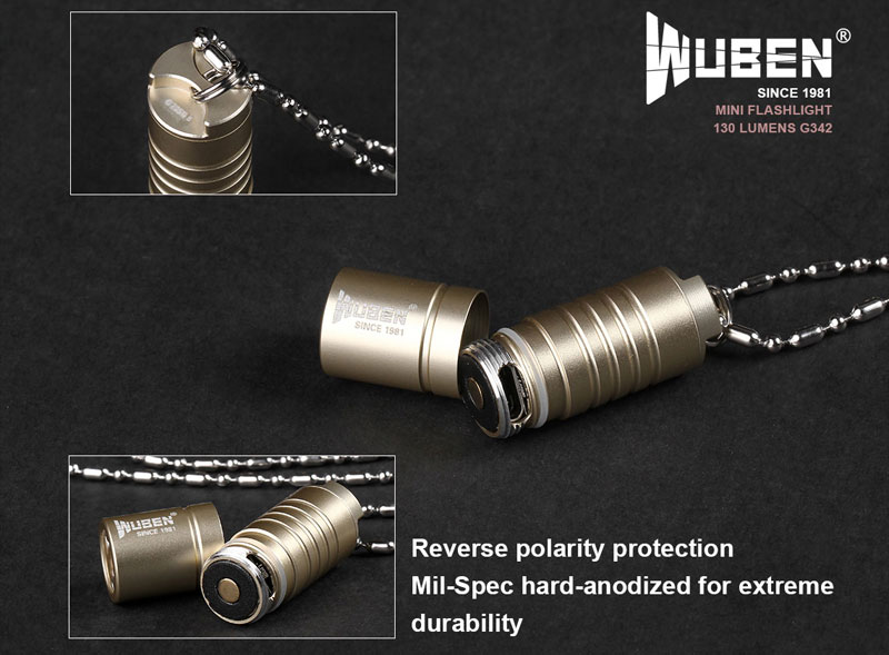 WUBEN mini lampe torche