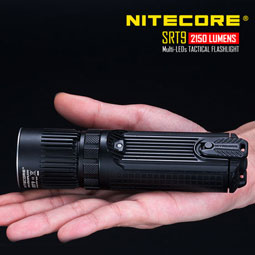 NITECORE SRT9 2150 Lumens lampe torche avec lumière UV