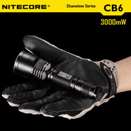 NITECORE CB6 440 Lumens lampe torche lumière bleue