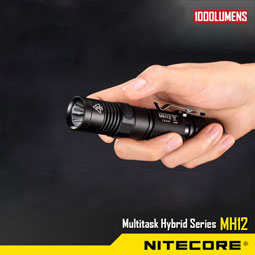 NITECORE MH12 1000 Lumens lampe torche USB rechargeable