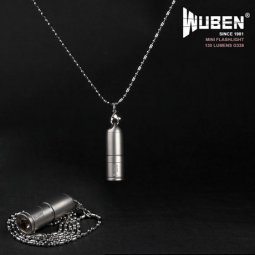 WUBEN G338 130 Lumens lampe torche alliage de titane